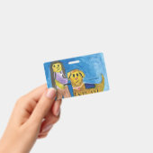 Lois セラピードッグ - 子供たちのためのアート CHOC バッジ (手持ち)