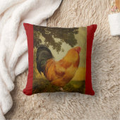 Lois Bryan著Chanticleerのオンドリの枕 クッション (ブランケット)