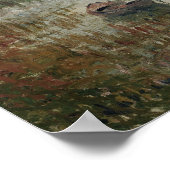 Loiseau – 川の端の工場 ポスター (角)