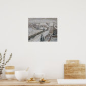 Loiseau – 雪の下の歩道のビュー1916 ポスター (キッチン)