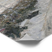 Loiseau – 雪の下の歩道のビュー1916 ポスター (角)