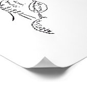 L'oiseau et le bouquet, by Apolinaire ポスター (角)