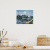 Loiseau - Herblay 1906のセーヌ川の洗濯 ポスター (キッチン)