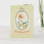 L'oiseau paisible カード (正面)