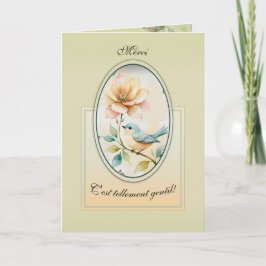 L'oiseau paisible カード