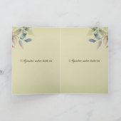 L'oiseau paisible カード (内部)