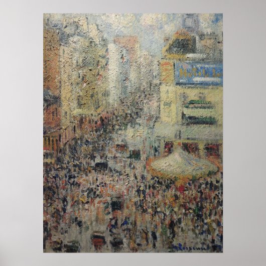 Loiseau - Rue Clignancourt In Paris 7月14日19... ポスター (正面)