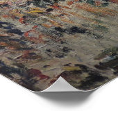 Loiseau - Rue Clignancourt In Paris 7月14日19... ポスター (角)