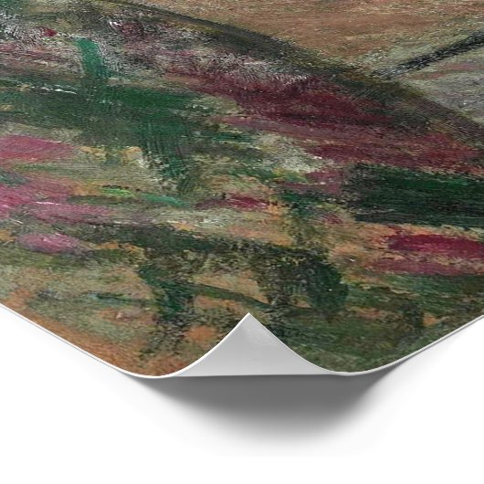 Loiseau - Self Portrait With Statette 1916 ポスター (角)