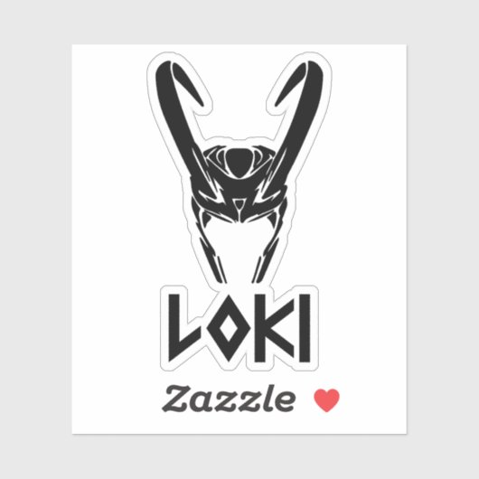 Loki sticker logo シール (シート)