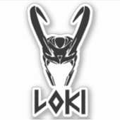 Loki sticker logo シール (正面)