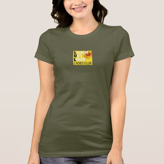 Lolの女性クラブtシャツ 小さいロゴの中心の前部 Tシャツ Zazzle Co Jp