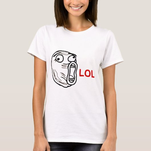 LOLのミーム Tシャツ (正面)