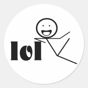 lolの棒の人 ラウンドシール