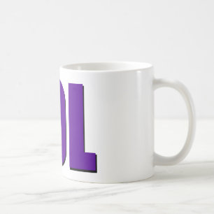 LOLの紫色 コーヒーマグカップ