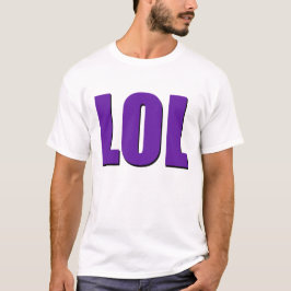 LOLの紫色 Tシャツ