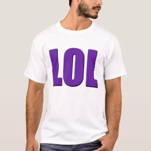 LOLの紫色 Tシャツ