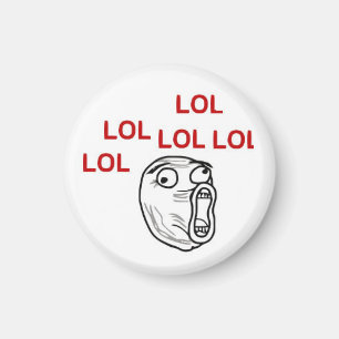 LOLの顔のミーム マグネット