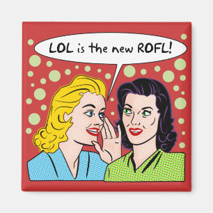 LOLは新しいROFLである マグネット