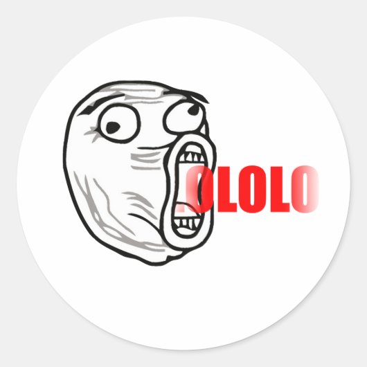 LOLガイ ラウンドシール (正面)