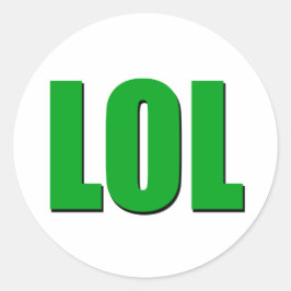 LOLグリーン ラウンドシール
