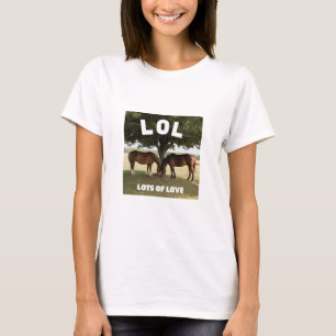 LOLコレクション、日々の生活を楽しむ Tシャツ