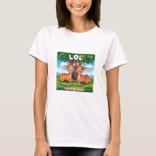 LOLコレクション、日々の生活を楽しむ Tシャツ