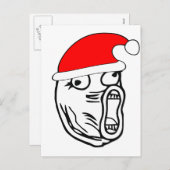 LOLサンタ – クリスマスインターネットミーム シーズンポストカード (正面/裏面)