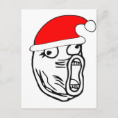 LOLサンタ – クリスマスインターネットミーム シーズンポストカード (正面)