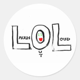LOLステッカー ラウンドシール