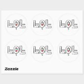 LOLステッカー ラウンドシール (シート)