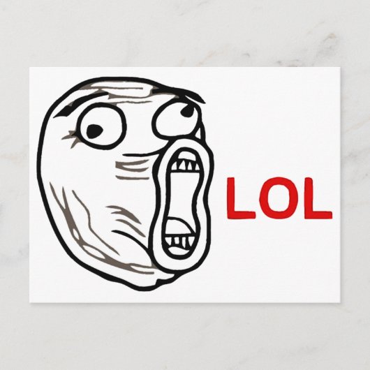 LOLミーム ポストカード (正面)