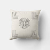 LOLモノクロ装飾用クッション – ミニマルおもしろいリストAes クッション (裏面)