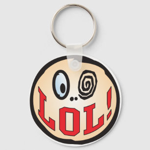 LOL文字ヘッド キーホルダー