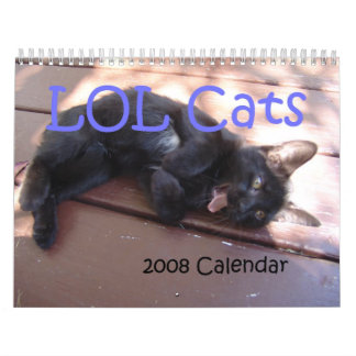 LOL猫2008のカレンダー カレンダー