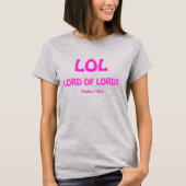 LOL領主 Tシャツ (正面)