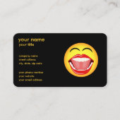 LOL顔名刺 名刺 (正面)