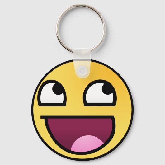 LOL顔 キーホルダー (正面)