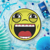 LOL顔 ペーパープレート (パーティー)