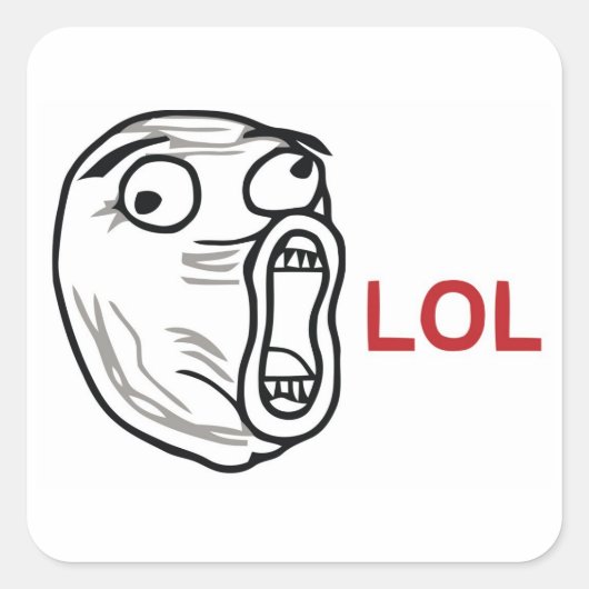 LOL スクエアシール (正面)