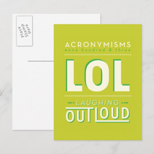 LOL ポストカード (正面/裏面)