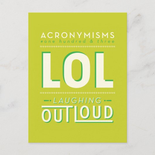 LOL ポストカード (正面)