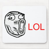 LOL -ミーム マウスパッド (正面)