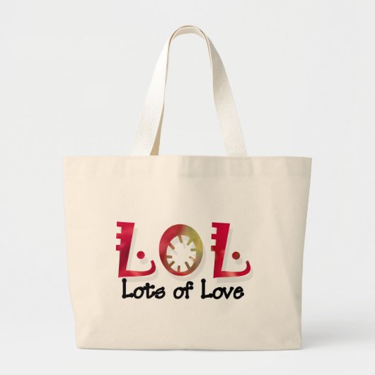 LOL ラージトートバッグ (正面)