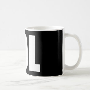 LOL (暗い) コーヒーマグカップ