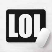 LOL (暗い) マウスパッド (マウス)