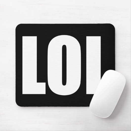 LOL (暗い) マウスパッド (マウス)