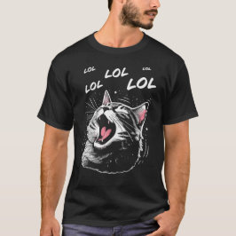 LOL 笑うネコ Tシャツ