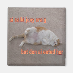 LOL CAT: jeny aiのcalldクレイグしかし洞穴aiは彼女をeeted マグネット