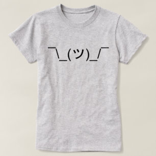 LOL IDKシュラッグ絵文字 Tシャツ